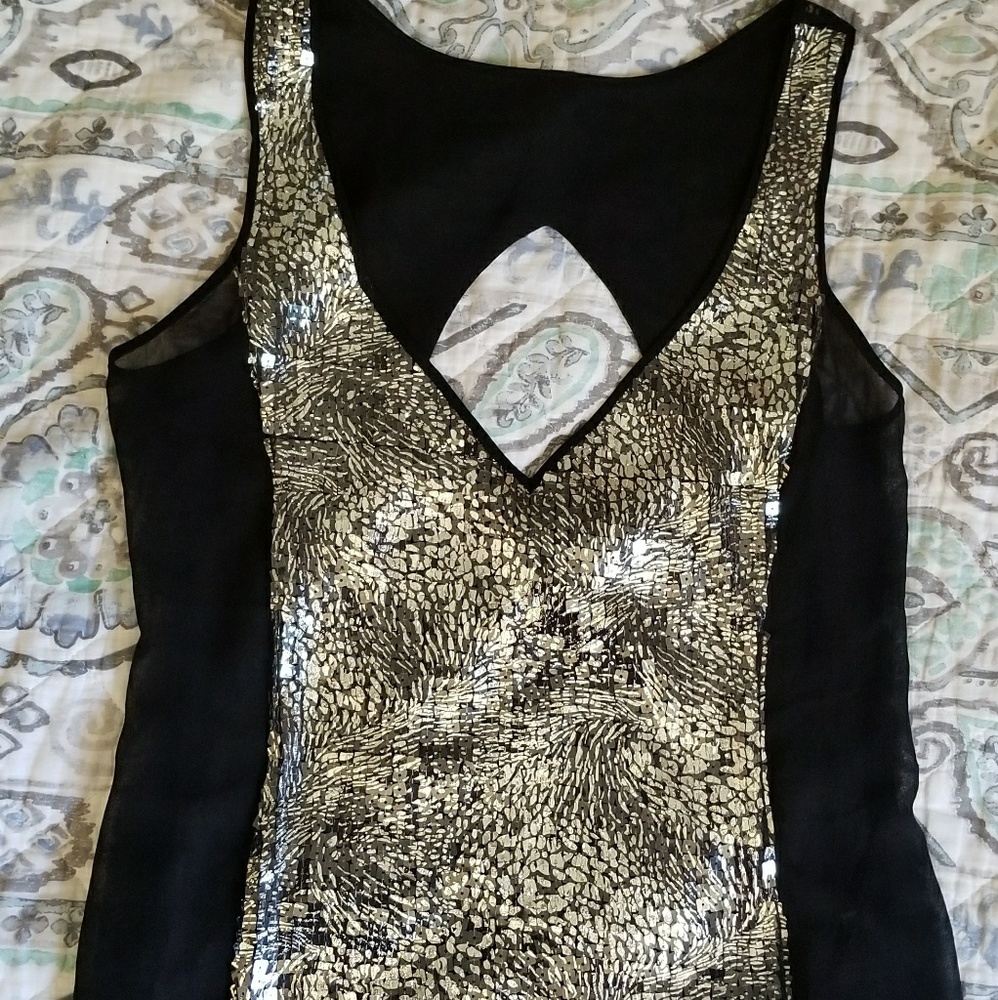Embellished bebe top